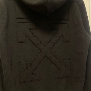 Off-white 2013 embroidered logo back hoodie. Great condition! Worn twice